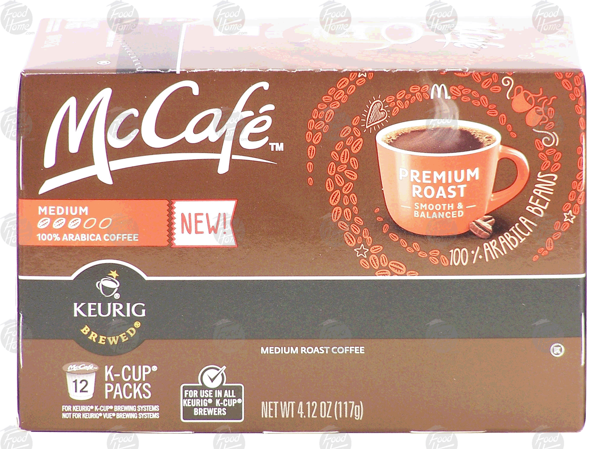 Keurig McCafe medium roast coffee, 100% arabica, 12 k-cups Full-Size Picture